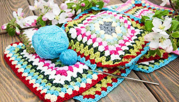 Crochet Flower Granny Squares Roundup