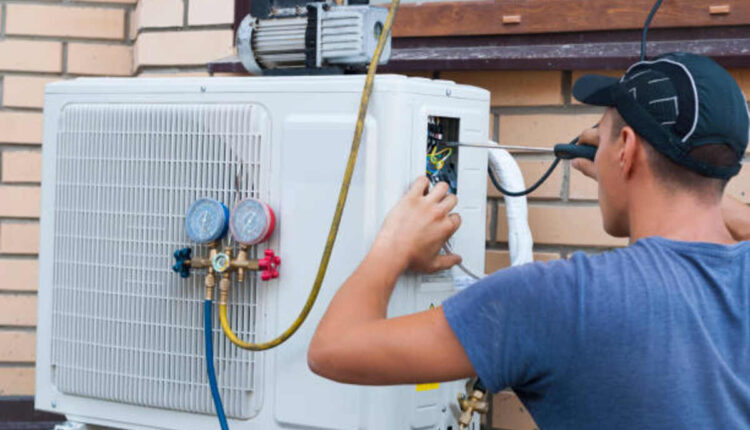 industrial HVAC installation